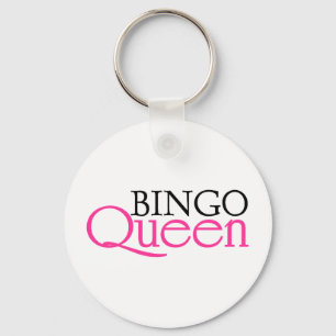 Bingo Queen Keychain