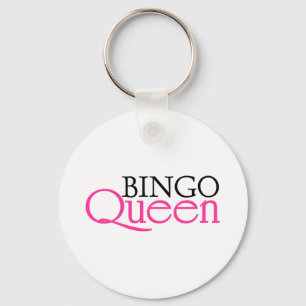 Bingo Queen Keychain