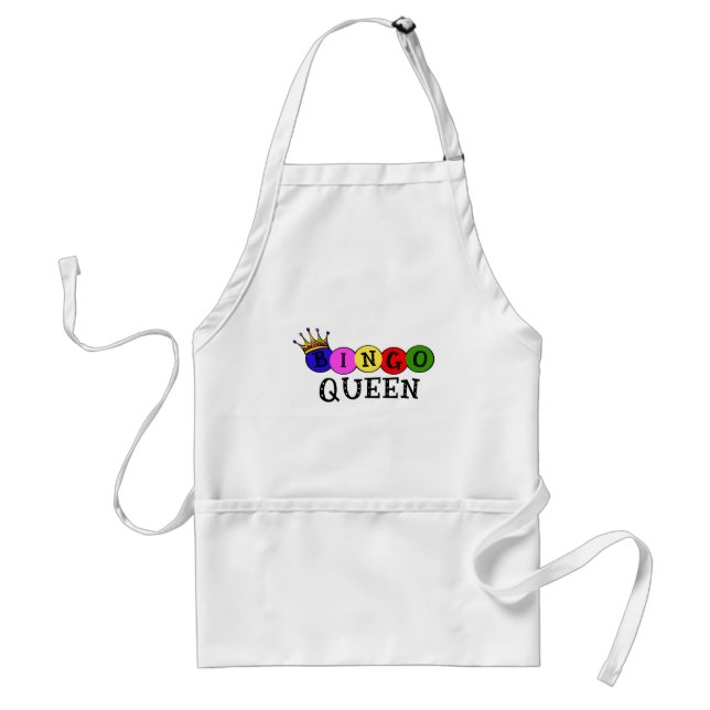 BINGO QUEEN STANDARD APRON (Front)