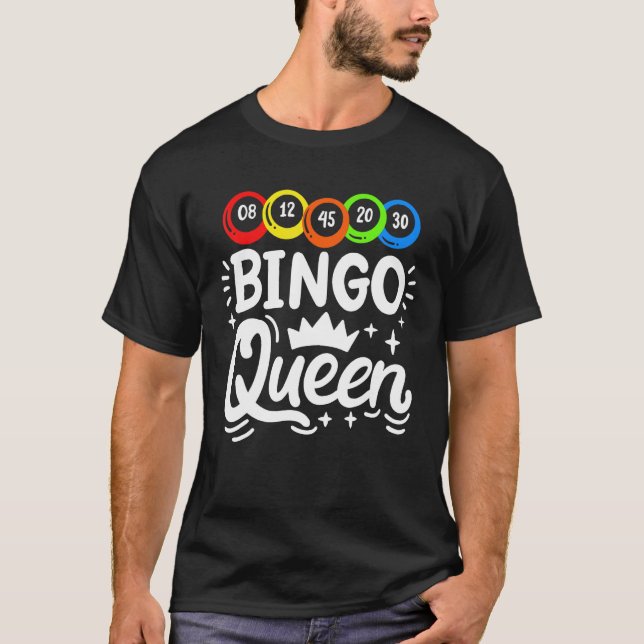 Bingo Queen T-Shirt (Front)