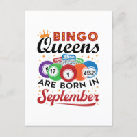 Bingo Queens Are Born in September