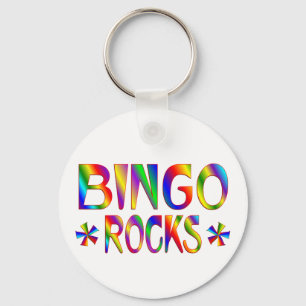 BINGO Rocks Keychain