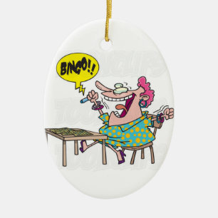 Bingo tree ornament