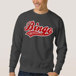 Bingo University logo sweatshirt