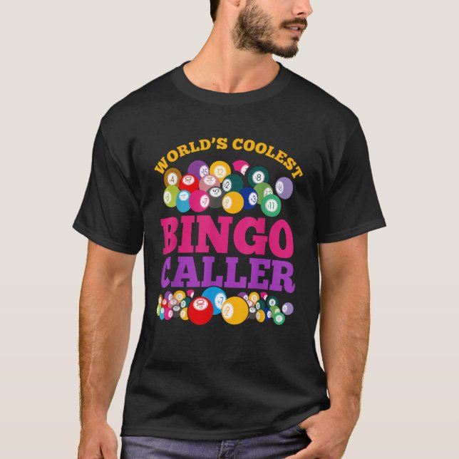 Bingo Winner Lottery Bingo Player Gift Unisex Adul T-Shirt (Front)