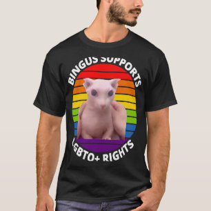 Bingus Is Calling My Beloved Hairless Sphinx Cat T-Shirt