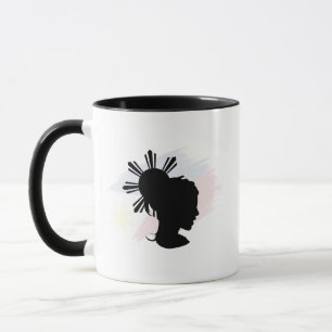 Binibining Pilipinas Filipina Rising Sun Mug Proud