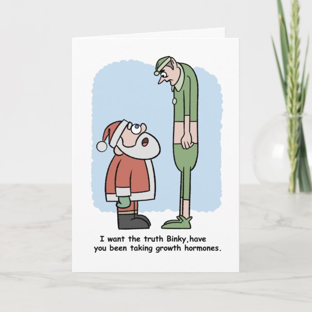 Binky the Elf Card (Front)