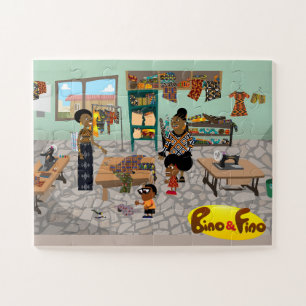 Bino et Fino au Tailor Kids Puzzle