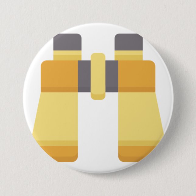 Binoculars 3 Inch Round Button (Front)