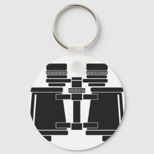Binoculars Keychain