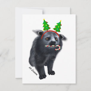Binturong - holiday card