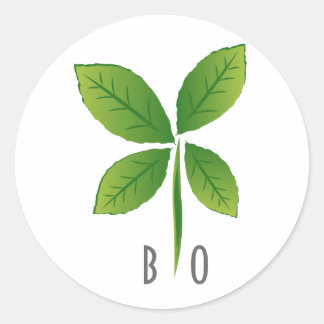 BIO CLASSIC ROUND STICKER