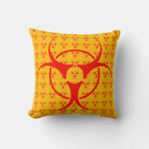 Bio-danger Coussin Bio-danger Avertissement Jeu d'