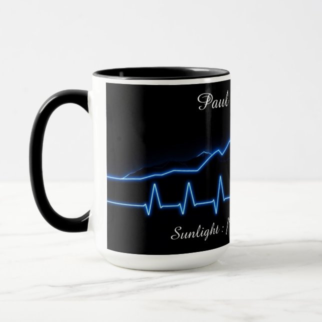 Bio-Hacking Morning Optimization Personalized Mug (Left)