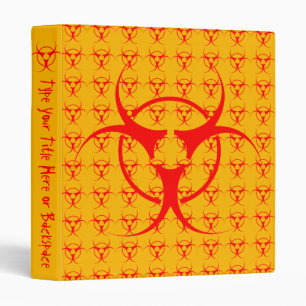 Bio-hazard Binder Biohazard Photo Album Book