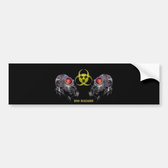 Bio hazard bumper sticker (Front)