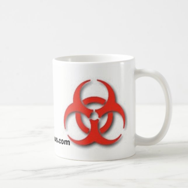 Bio-Hazard-Symbol Coffee Mug (Right)