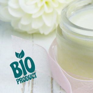 Bio Product, Organic, Eco Friendly Rubber Stamp