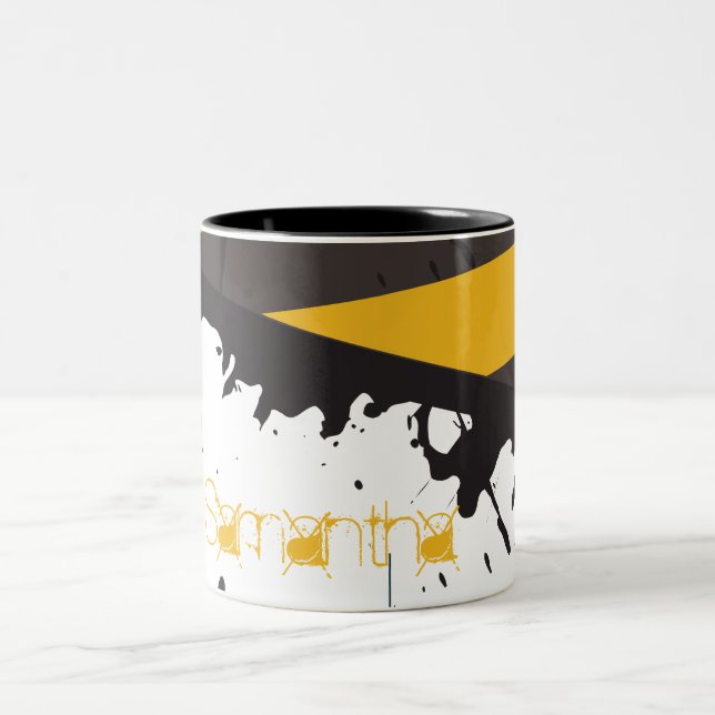 Bio Risque Prudence Bande Crime Scène Café Mug Cup (Centre)