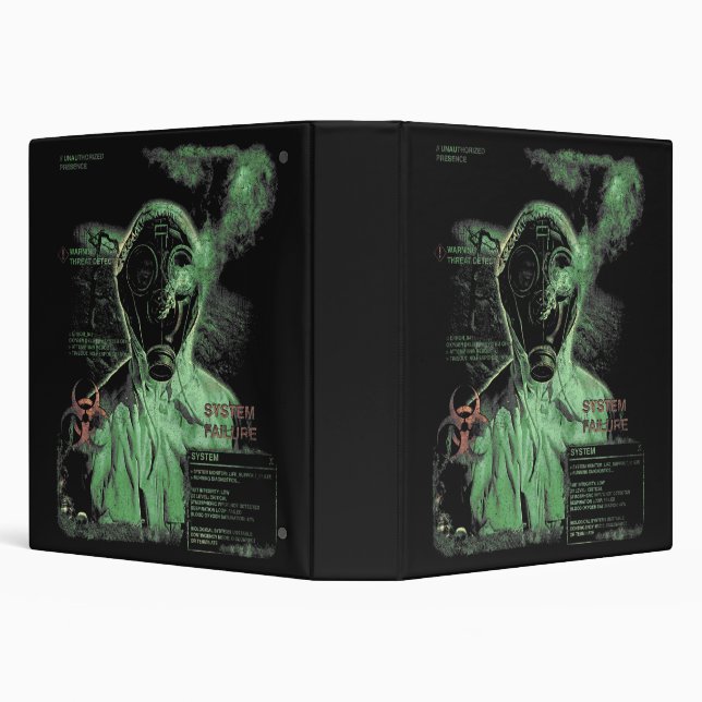 Bio-Waste - Techno-Dystopian Streetwear Design Binder (Background)