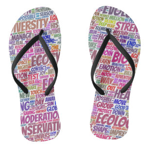 Bio Word Cloud Text Model Biodiversity Flip Flops