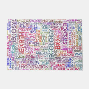 Bio Word Cloud Text Reason Biodiversity Doormat