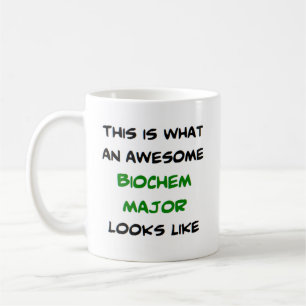 biochem major, awesome coffee mug