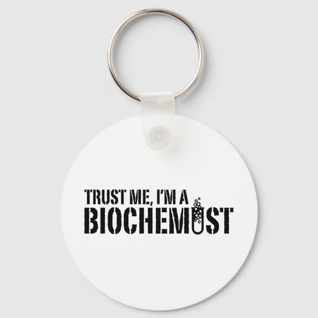 Biochemist Keychain (Front)