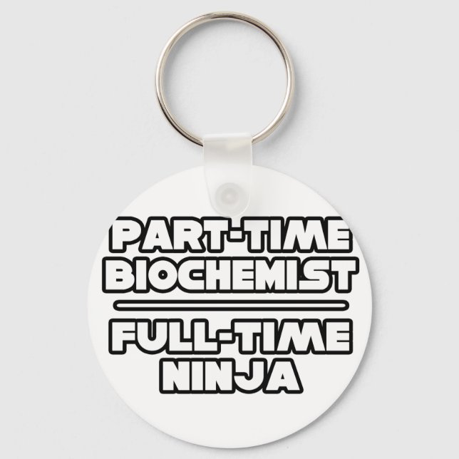 Biochemist / Ninja Keychain (Front)
