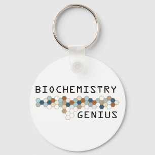 Biochemistry Genius Keychain