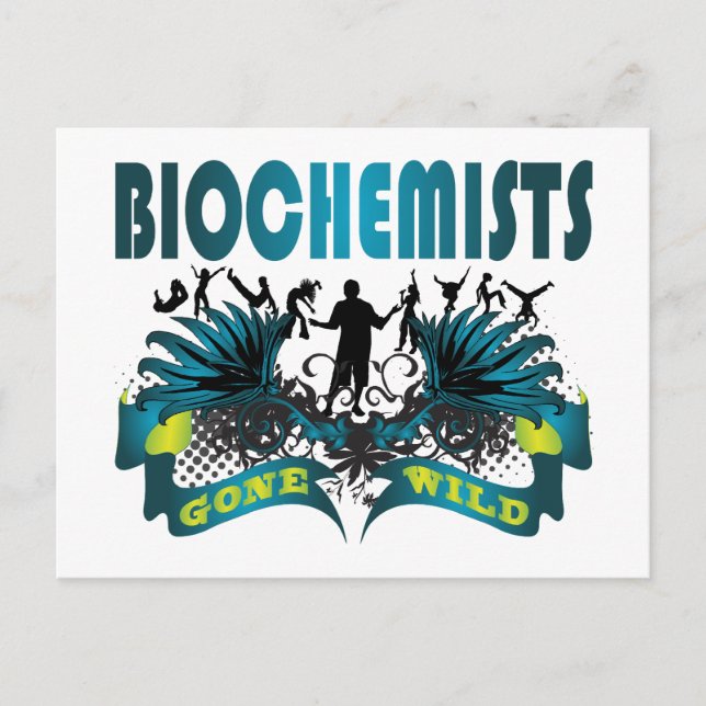 Biochemists Gone Wild Postcard (Front)