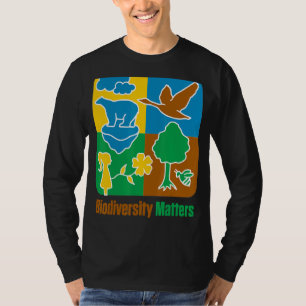 Biodiversity Animals Plants Climate Wildlife Adve T-Shirt