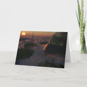 Biodome Greeting Card