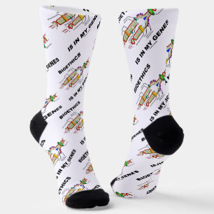 Bioethics Is In My Genes DNA Replication Socks