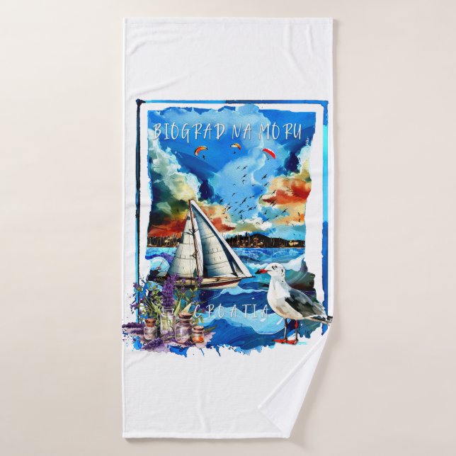 Biograd na Moru (Serviette de bain)