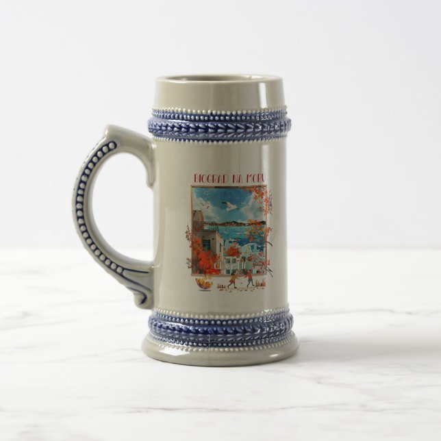Biograd na Moru 2 Beer Stein (Left)