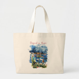Biograd na moru 3 large tote bag