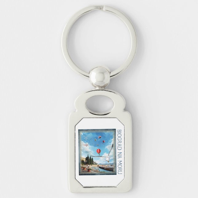 Biograd na moru 4 keychain (Front)