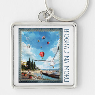 Biograd na moru 4 keychain