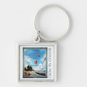 Biograd na moru 4 keychain