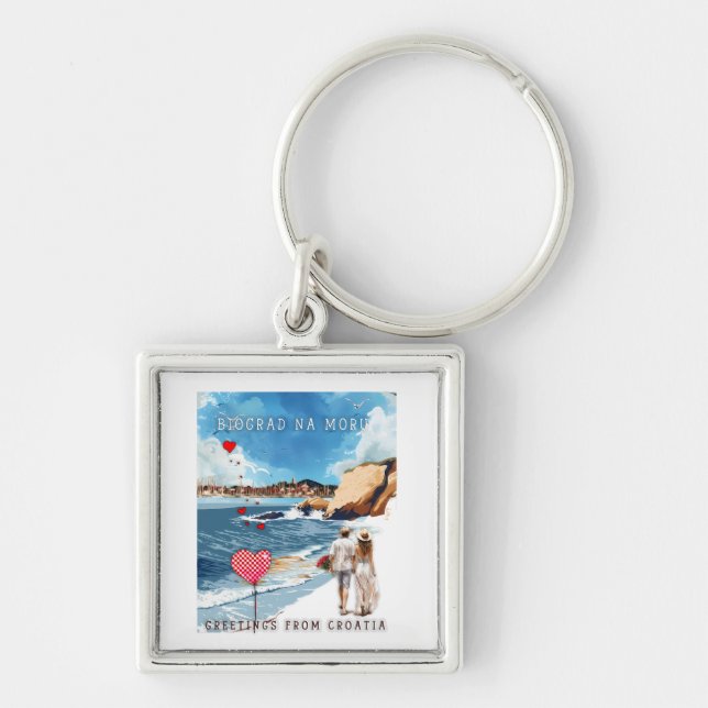 Biograd na moru 5 keychain (Front)