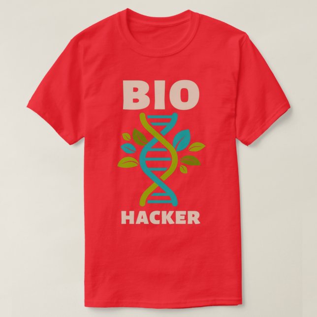 Biohacker DNA T-Shirt (Design Front)