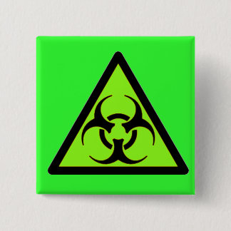 Biohazard 04 2 inch square button