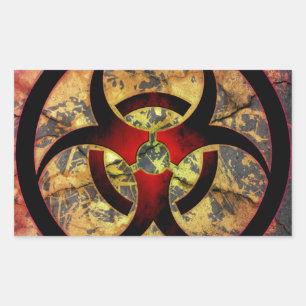 Biohazard Art Design Sticker