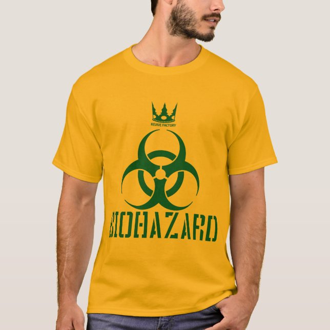 BIOHAZARD (blue) T-Shirt (Front)