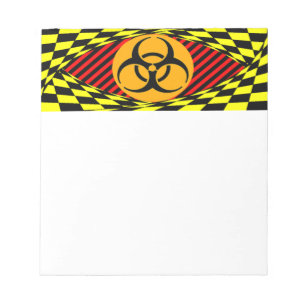 Biohazard Design by Kenneth Yoncich Notepad