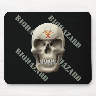 Biohazard Evil Skull Mouse Pad