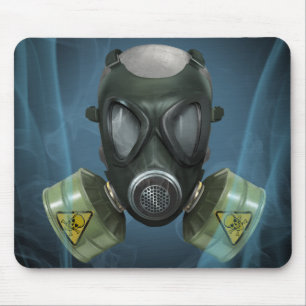 BioHazard Gasmask Mouse Pad