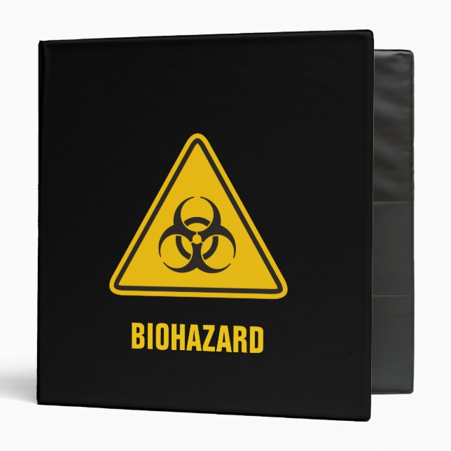 Biohazard Icon Binder (Front/Inside)